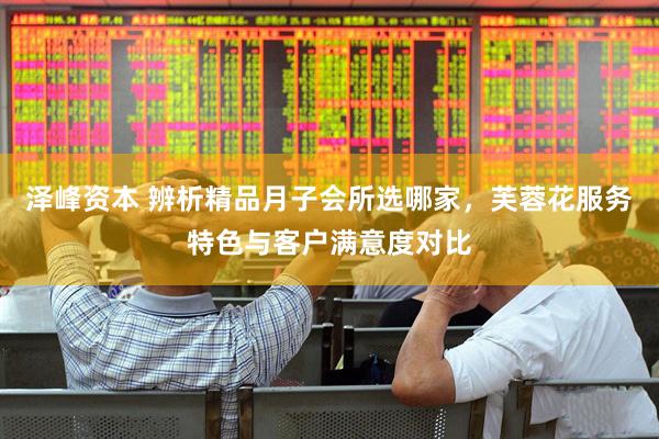 泽峰资本 辨析精品月子会所选哪家，芙蓉花服务特色与客户满意度对比