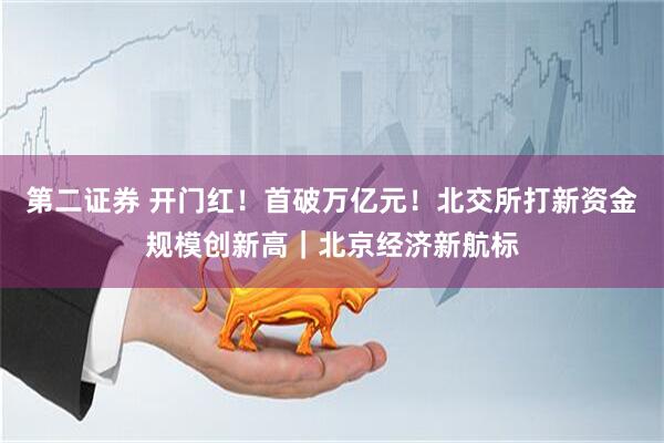 第二证券 开门红！首破万亿元！北交所打新资金规模创新高｜北京经济新航标